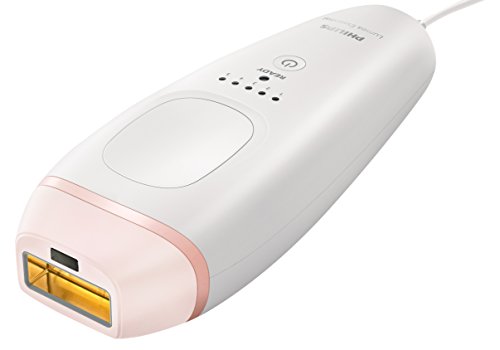 Philips BRI861/00 Lumea Essential – Epilierer mit Haarentfernungssystem durch Lichtimpulse, mit mehr als 200.000 Lichtimpulsen Ohne automatische Moduswahl weiß/rosa