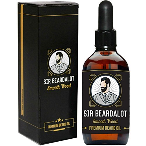 Sir Beardalot – Bartpflege für Männer – Bartöl: Sanftes Holz, 30ml