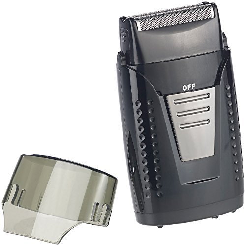 Sichler Men’s Care Vibrationsfreier USB Mini-Akku-Folien-Reise-Reiserasierer, IPX5