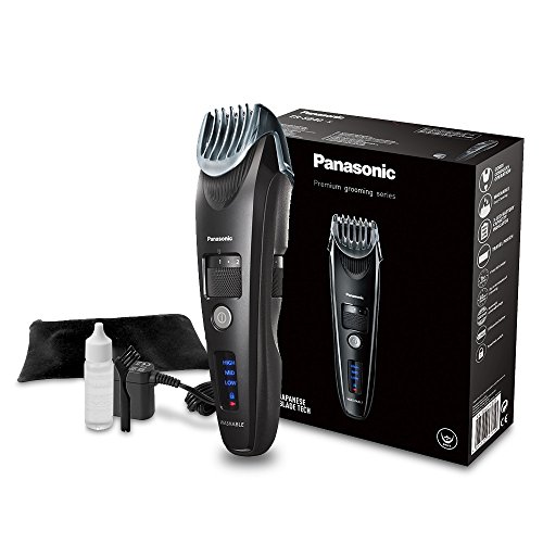 Panasonic Premium Bartschneider ER-SB40 mit 19 Längeneinstellungen, Barttrimmer 0,5 – 10 mm, Trimmer für Herren, für eine besonders effektive Rasur