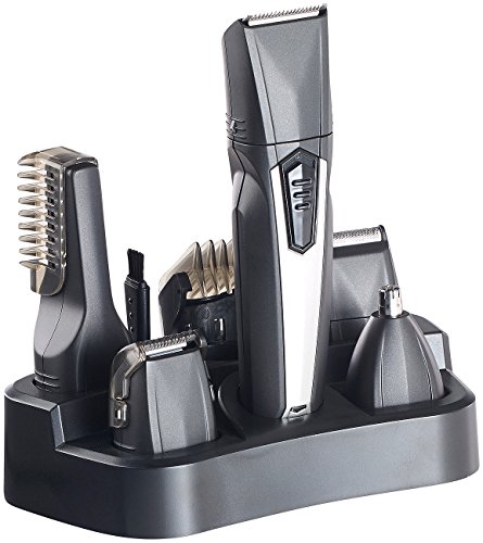 Sichler Men’s Care 10in1-Ganzkörper-Trimmer für Rasur, Frisur & Pflege, wasserfest IPX7